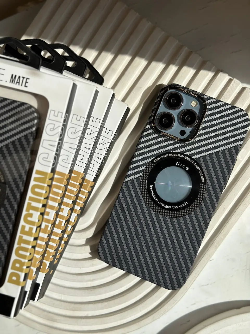 0471f3 قاب Carbon Shockproof (کدC1389) - Image 1