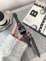 بند اپل واچ Chanel زنجیر کارتیر 2 دور (کدw5004) - Image 3