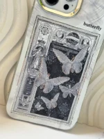 قاب Black and White butterfly (کدC1776) - Image 2