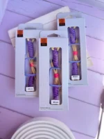 بند اپل واچ بافت بنفش کنفی با گارد سیلیکونی (کدw5060) - Image 6