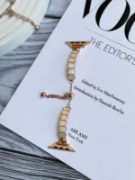 بند اپل واچ Luxury Pearl Chain (کدw5068) - Image 4