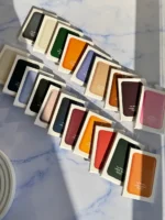 جاکارتی مگ سیف اپل Leather wallet magsafe (کدa0069)