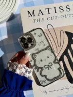 قاب Hello Kitty نگینی (کدC2122) - Image 4