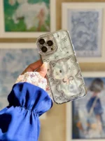 قاب Hello Kitty نگینی (کدC2122) - Image 2