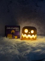 چراغ خواب طرح هالوین Jack-o'-lantern کدو تنبل (کدa0221) - Image 2