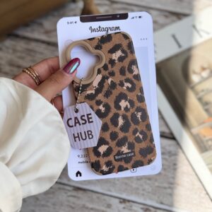 قاب پلنگی قهوه ای Bonne Case آیفون (کدC2054)