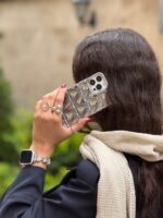 قاب Silver Heart با ورقه شاینی (کدC1876) - Image 2