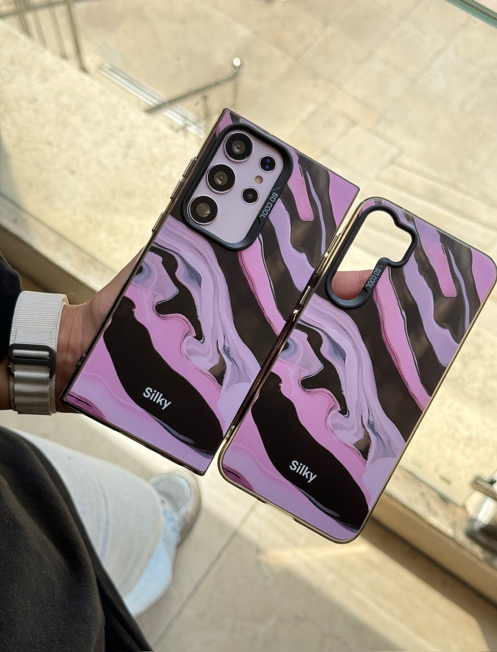 05e9e4.jpeg قاب Silky Case آیفون ، سامسونگ (کدC1781) - Image 1