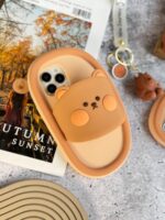 قاب دمپایی خرسی Teddy slippers (کدC1893) - Image 3