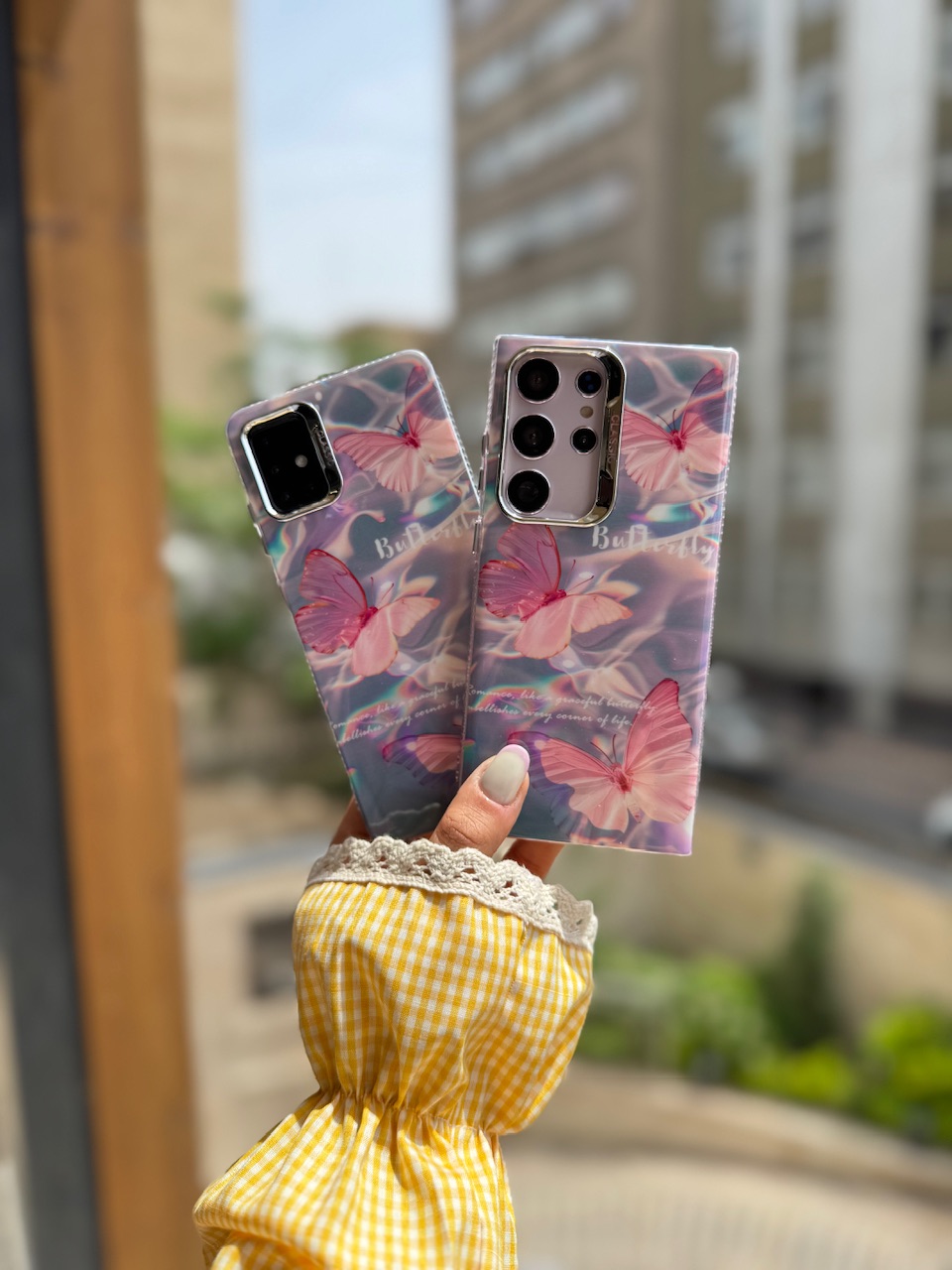 0a4685.jpeg قاب پروانه لاکی اندرویدی (کدC2008) - Image 1