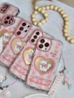 قاب گربه اشراف زاده با آویز آیفون ، سامسونگ ، شیائومی (کدC2039)