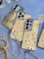 قاب نقاشی پروانه آینه ای با آویز سامسونگ و شیائومی (کدC2056) - Image 5