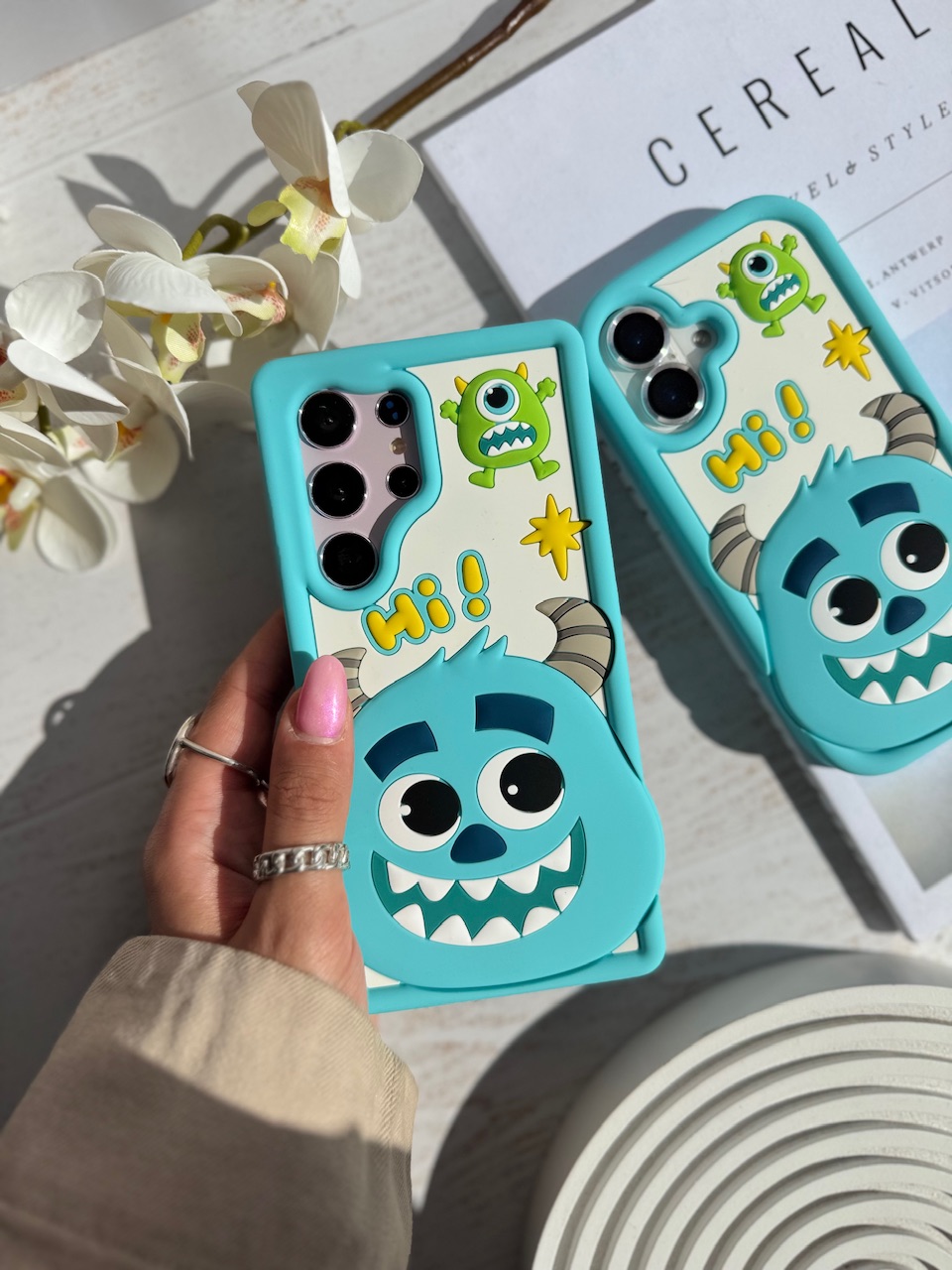 13fbcd.jpeg قاب سیلیکونی هپی سالیوان آیفون ، سامسونگ ، شیائومی (کدC1961) - Image 1