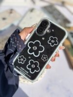 قاب گل آبی نگین دار(کدC2084) - Image 2