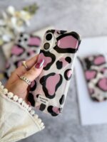 قاب پلنگی Romantic Pink آیفونی (کدC2062) - Image 4