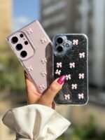 قاب پاپیون صورتی شاین آیفون ، سامسونگ ، شیائومی (کدC2059) - Image 4