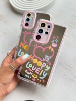 قاب هپی لاولی آینه ای آیفون و اندروید (کدC1972) - Image 4