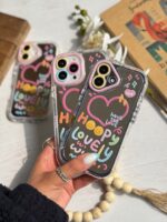 قاب هپی لاولی آینه ای آیفون و اندروید (کدC1972) - Image 5