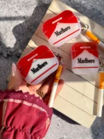 ایرپاد Marlboro Red با آویز سیگار (کدa0287) - Image 3