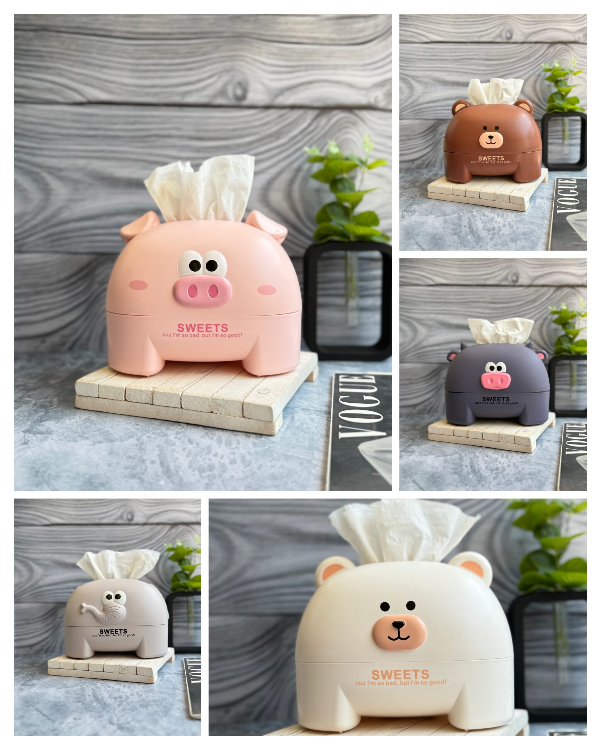 35da27.jpeg جا دستمالی فانتزی سری SWEETS پا دار (کدa0258) - Image 1