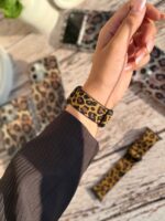 بند اپل واچ کشی طرح پلنگی (کدw5073) - Image 3