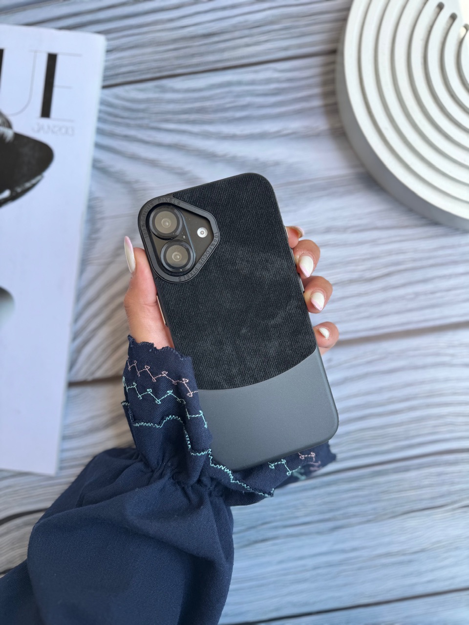 424817.jpeg قاب Flannel Metal Case جیر متال (کدC1674) - Image 1