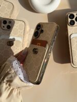 قاب گوشی آیفون مدل GUCCI جاکارتی