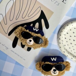 کاور ایرپاد پشمی خرسی‌ عینکی W (کدa0243)