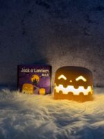 چراغ خواب طرح هالوین Jack-o'-lantern کدو تنبل (کدa0221) - Image 5