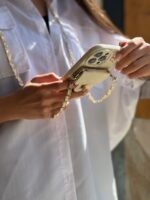 قاب جاکارتی دار بند بلند پروانه صدفی (کدC1662) - Image 5