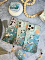 قاب رقص دُرنا همراه با آویز آیفون ، سامسونگ ، شیائومی (کدC2033) - Image 2