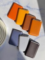 جاکارتی مگ سیف اپل Leather wallet magsafe (کدa0069) - Image 4