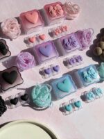 محافظ آداپتور 25 وات سامسونگ قلب و پاپیون رنگی (4تکه) (کدa0282) - Image 7