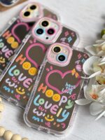 قاب هپی لاولی آینه ای آیفون و اندروید (کدC1972)