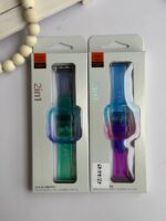 ست بند اپل واچ و گارد ژله ای رنگی (کدw5025) - Image 2