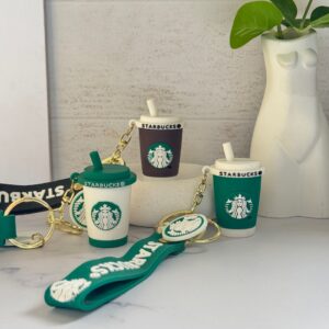 جاکلیدی سیلیکونی استارباکس لیوانی (کدa0224)