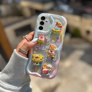 قاب باب اسفنجی برجسته سامسونگ و شیائومی (کدC1979)