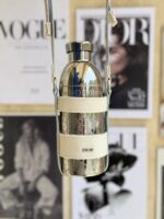 بطری آب استیل دیور (Dior) | Aqua Series با بند دوشی چرمی - Image 4