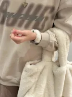 بند اپل واچ خز دار سفید (کدw5053) - Image 7