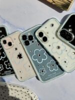 قاب گل آبی نگین دار(کدC2084) - Image 5