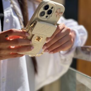 قاب جاکارتی دار بند بلند پروانه صدفی (کدC1662)