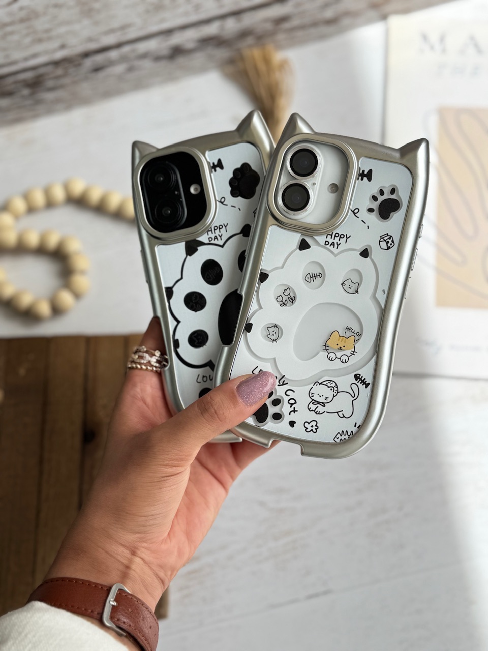 791ee3.jpeg قاب پنجه گربه گوش دار (کدC1988) - Image 1