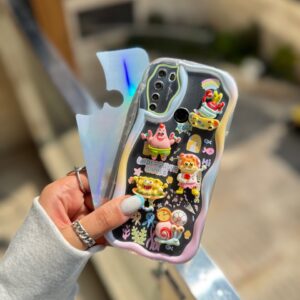 قاب باب اسفنجی برجسته سامسونگ و شیائومی (کدC1979)