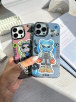 قاب Chillout Bear سری Old School (کدC1839) - Image 5