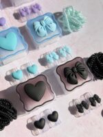 محافظ آداپتور 25 وات سامسونگ قلب و پاپیون رنگی (4تکه) (کدa0282)