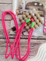 بند کنفی بلند صورتی (کدa0198)