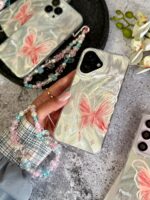 قاب پروانه رز فلای با آویز آیفون (کدC2147) - Image 3