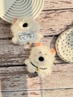 کاور ایرپاد سگ سفید زنگوله دار پشمالو (کدa0202) - Image 3