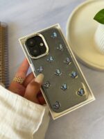 قاب پروانه رنگی زمینه شاینی (کدC2108) - Image 5