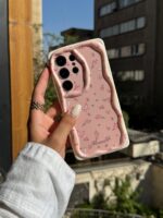 قاب Peachy Flowers & butterfly آیفون ، سامسونگ ، شیائومی (کدC2092) - Image 4